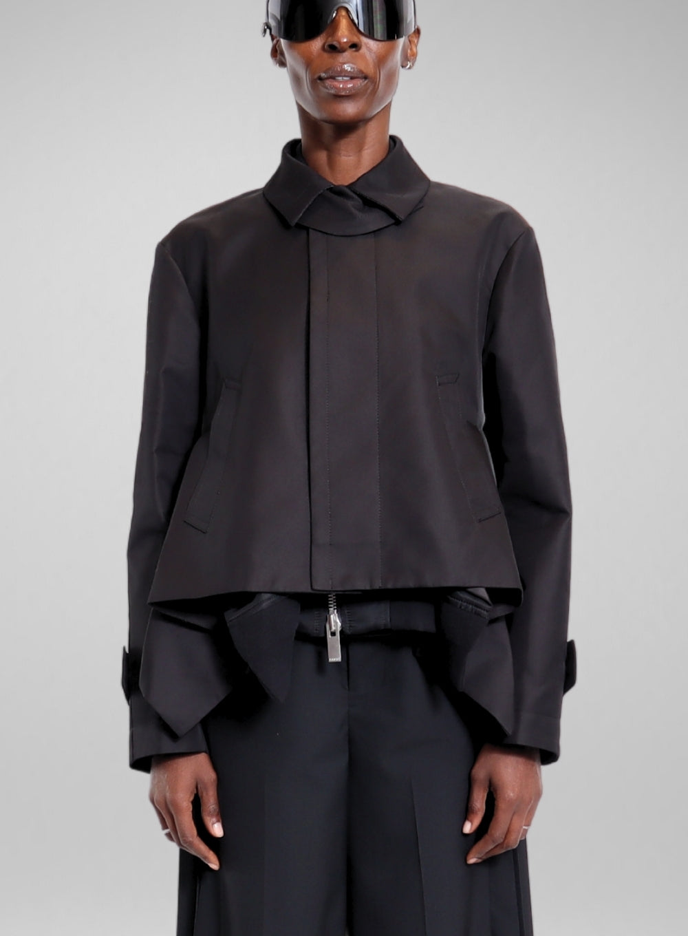 SACAI | Cotton Gabardine Nylon Twill Mix Blouson – Joan Shepp