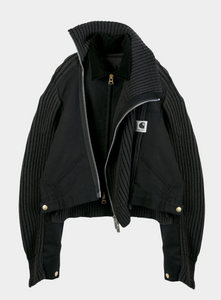 SACAI | Carhartt Wip Duck Wool Knit Blouson – Joan Shepp SACAI | Carhartt Wip Duck Wool Knit Blouson – Joan Shepp