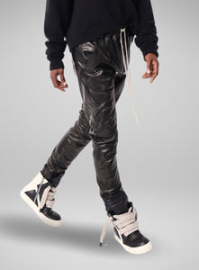 RICK OWENS | Leather Bela Joggers – Joan Shepp