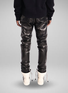RICK OWENS | Leather Bela Joggers – Joan Shepp