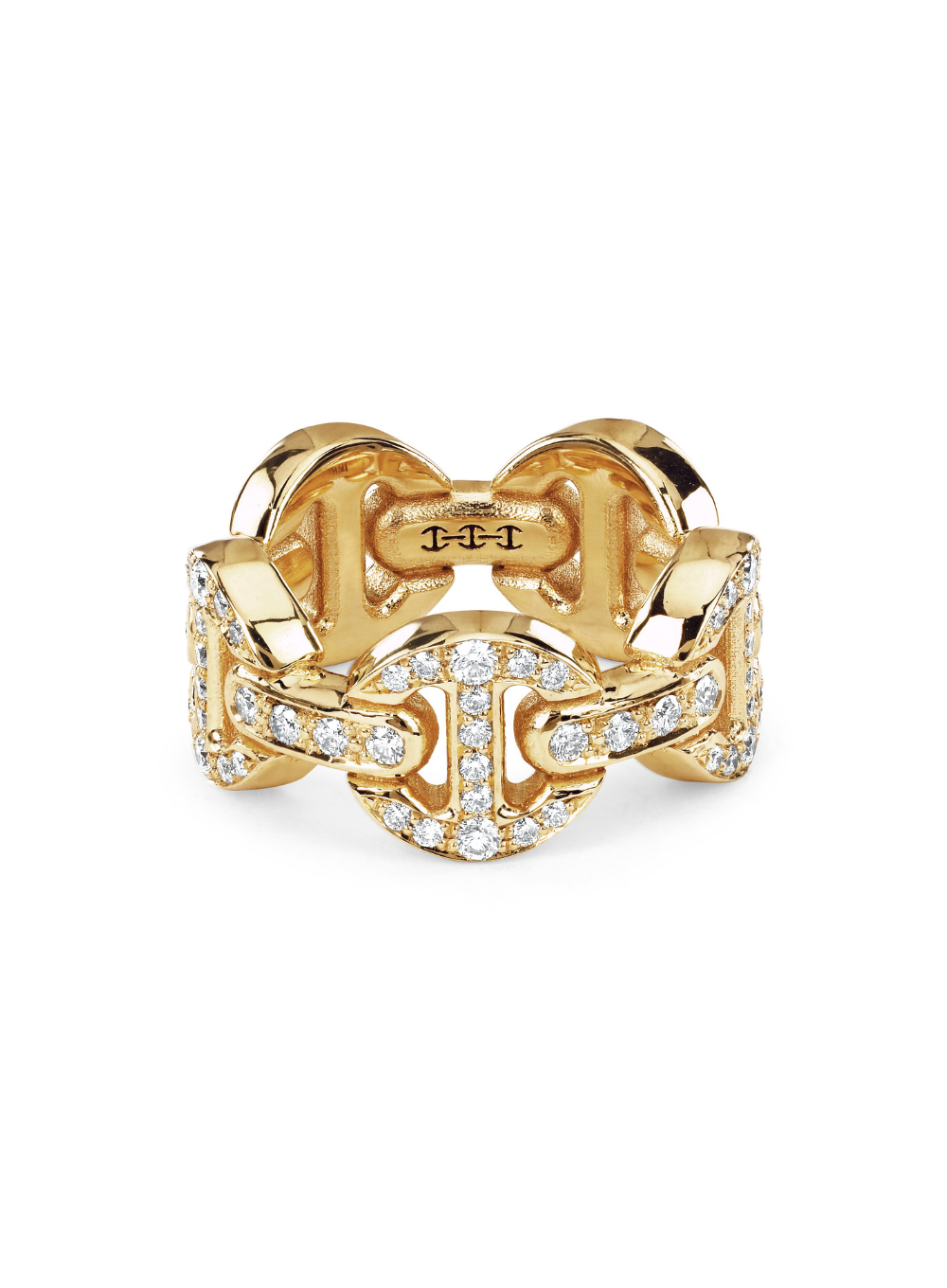 HOORSENBUHS | Dame Classic Tri-Link Antiquated Ring – Joan Shepp