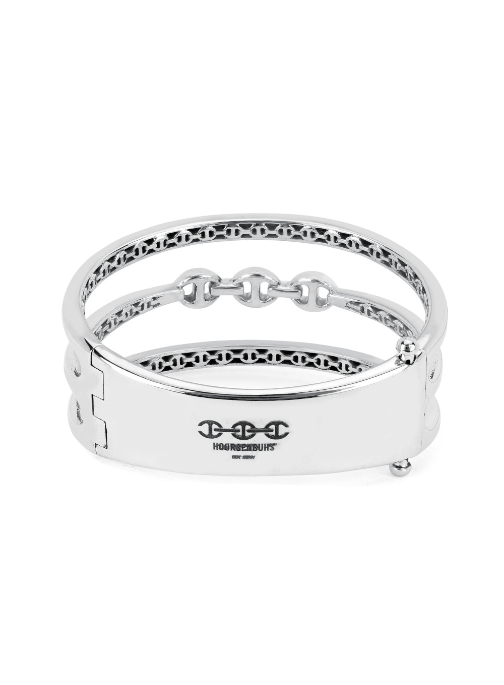 HOORSENBUHS | Asset Cuff with Diamond Bridges